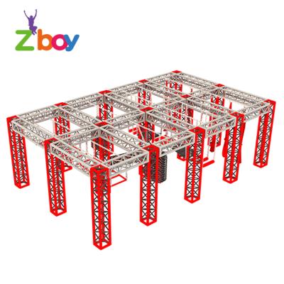 China With protective foam Pit Adult Ninja Warrior of course of the net 2020 for sale