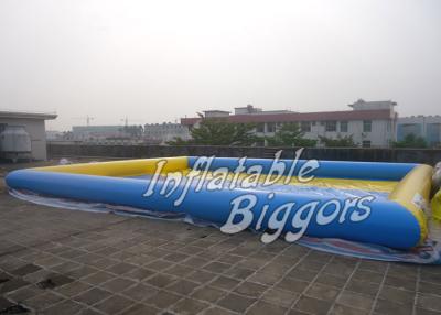 China Backyard Residential Water Inflatable Activity Pool / PVC Inflatable Amusement Park Rentals for sale