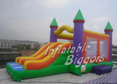 China Residential Inflatable Bouncy Castle Backyard Jumper Balloon Slide With Puncture-Proof for sale