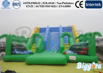 China Parque inflable comercial del suministro de agua de la diversión de los juegos, alquileres inflables del patio en venta