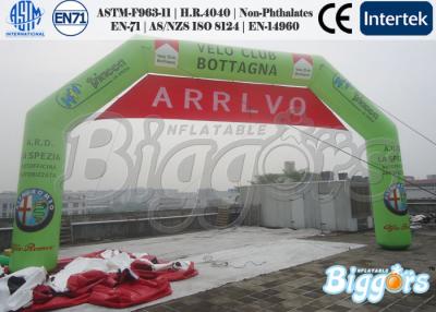 China 0.4mm PVC Inflatable Advertising Archway With Free Blower For Events for sale