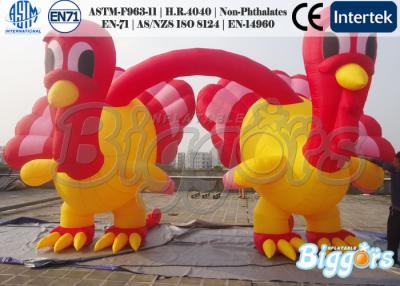 China Giant Inflatable Christmas Decoration Inflatable Turkey Shape For Thanskgiving for sale