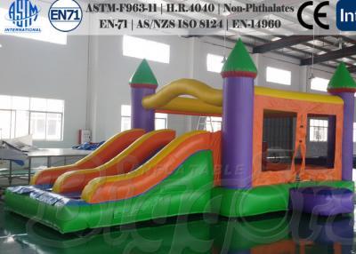 China 0.55mm PVC Commercial Inflatable Bouncer  Castle with EN 71 and CE Stardands for sale