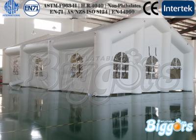 China White Outdoor Inflatable Giant Tent Big Structure for Events / Large Air Building for sale