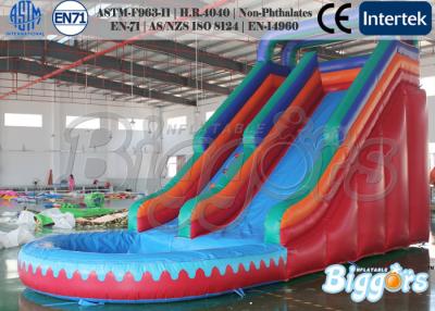 China Commercial Simple Kids Inflatable Slide for Pool / Climbing Games ,UL CE Approved for sale