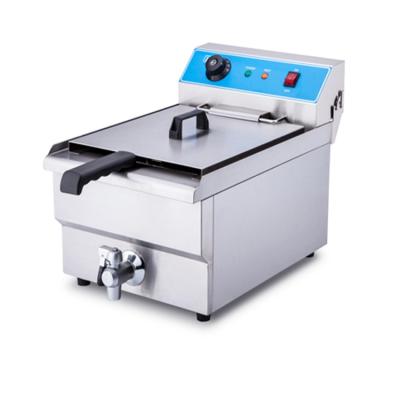 China Easy Operate Hot Selling Commercial Industrial Electric Deep Fryers Stainless Steel Countertop Deep Fryers Machine for sale