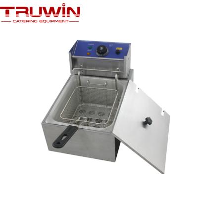 China Commercial Frying Snacks CE Certificated 5 Liters Electric Deep Chip Fryers For Restaurant for sale