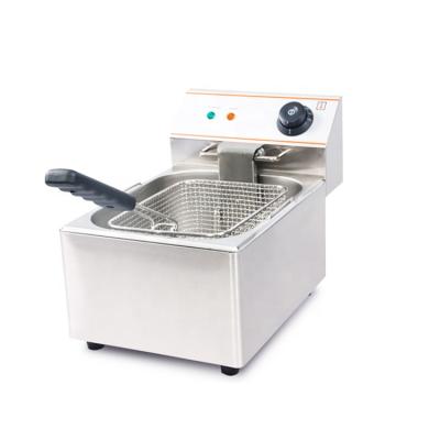 China Farms EF-6L 6Liters Stainless Steel Commercial Single Tank Electric Deep Fryer for sale