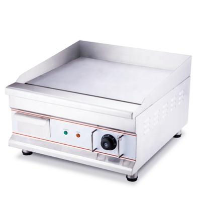 China Easily Cleaned Restaurant WG500 Commercial Kitchen Equipment Electric Griddle Grill for sale