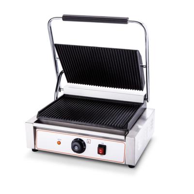 China LARGE GRILLING PREP Commercial Electric Touch Panini Grill / Food Equipment Outdoor & Home Kitchen Use Toaster Machine for sale