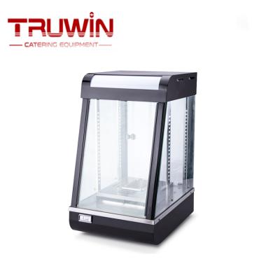 China Restaruant Professional Commercial Stainless Steel Food Warmer Electric Glass Display Showcase for sale