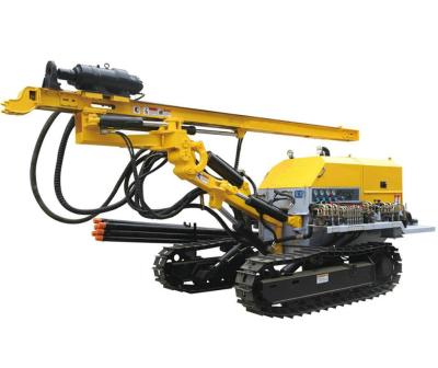 Chine 60m Small Crawler Type DTH Rotary Blasting Mounted Borehole Portable Mining Pneumatic Borehole Directional Machine à vendre