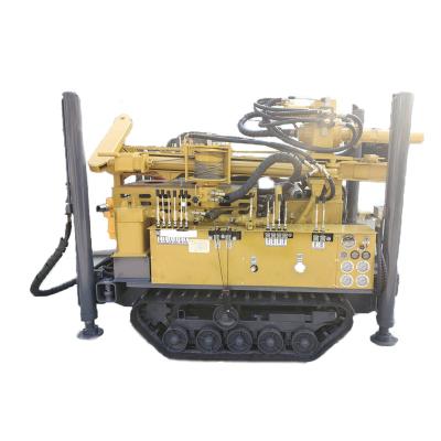 China 180m Depth Water Well Drilling Machine 77.3KW Engine Crawler Water Well Drilling Rig for sale