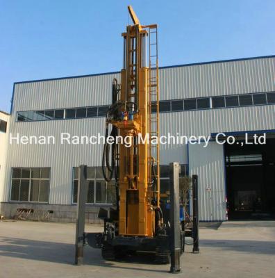 China 500m Crawler Mounted Deep Borehole Water Well Drilling Rig Machine for sale