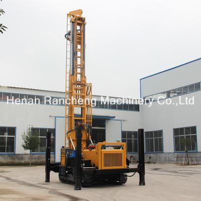 China 500m Crawler Type Hydraulic Pneumatic Deep Water Well Borehole Drill Machine for sale