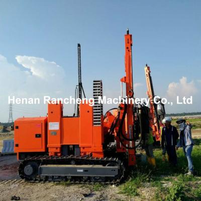 중국 114HP Drilling Rig Machine / Photovoltaic Pile Driver / Machine / Equipment For Solar Pile Installation 판매용