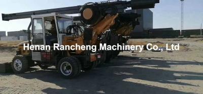 China Wheel Type Auger Piling Hydraulic Rig 11m / 13m / 15m / 20m Depth à venda