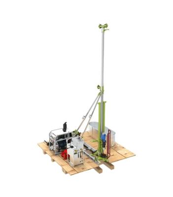 China 100m / 200m / 300m Tiefe Kernbohranlage 33KW tragbare Kernbohranlage zu verkaufen