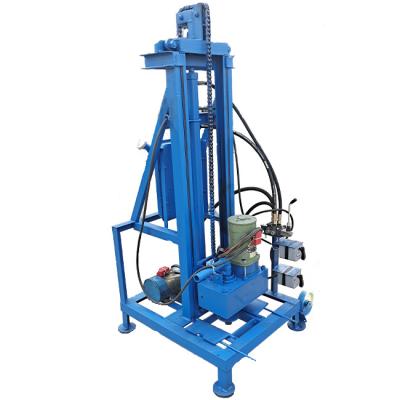 China 100m Depth 2KW  Motor Hydraulic Electric Motor Water Well Drilling Machine for sale