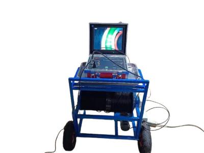 China Electric Winch Borewell Inspection Camera Borehole Video Camera With 8G SD Card Video System for sale