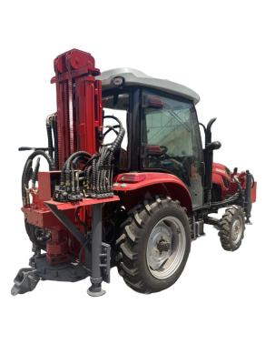 Chine Machine de forage hydraulique de puits d'eau de 260 m avec fonctionnement au clavier et commande sans fil à vendre