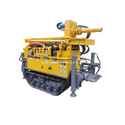 China Mini-Portable Crawler Wasserbohrmaschine mit Schlammpumpe und Luftkompressor zu verkaufen