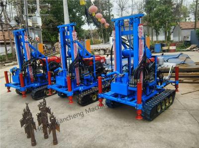 Chine 160m Small Portable Water Well Drilling Rig Machine With 35HP Engine à vendre