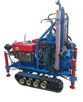 Chine High Efficient Lightweight 160m Small Portable Water Well Drilling Rig With 35HP Engine à vendre