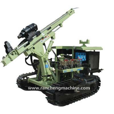 中国 Max Bore Diameter 400mm RC130Y Micro Pile Rig Versatile Drilling Solution For Water Wells Auger Piles DTH Projects 販売のため