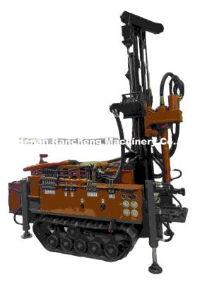 中国 RCF150S 150m Depth Compact Rubber Track Water Well Drilling Rig Machine With 42KW Yuchai Engine 販売のため