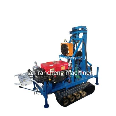 China Max Depth 150m RCS200C Rubber Crawler Small Water Well Drilling Rig Machine for sale