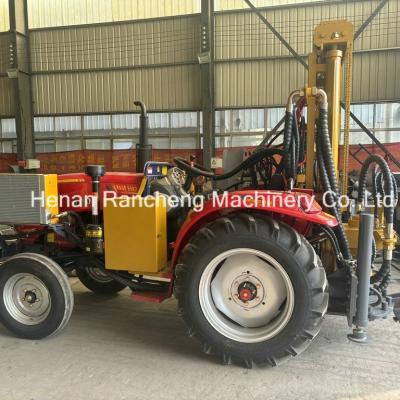 Chine Télécommande Tracteur Forage de puits d'eau 260m Forage de puits d'eau agricole et pneumatique à vendre