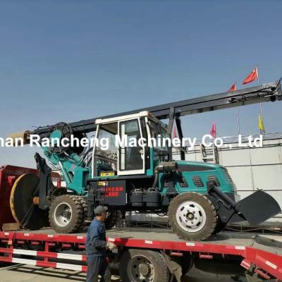 China 500-1500 mm Regaladoras de rodillas versátiles de tipo auger para profundidades de 11 a 20 m en venta