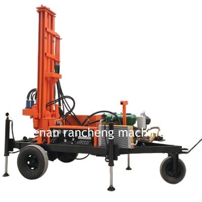 China RCF150W 150m Wheel Mounted Water Well Borehole Drilling Rig For Water Well for sale