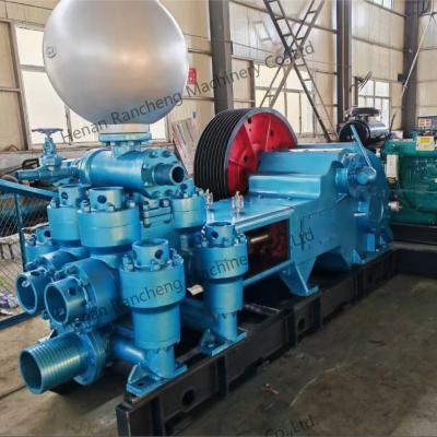 China BW120 Double-cylinder Double-acting Piston Pump Two-speed Transmission Mud Pump for sale