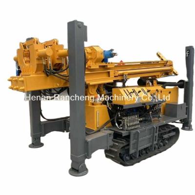 China European Hydraulic Leg 55KW Diesel Engine Crawler Drilling Water Well Drilling Rig for sale