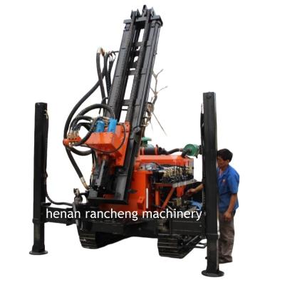 Cina 180m Deep Rock RCF180C Crawler Moving Multi-Functional Water Well Drilling Rig In stock in vendita