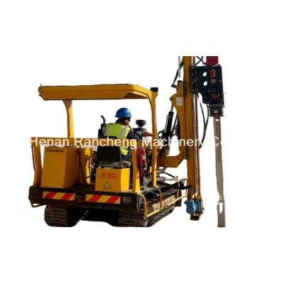 China Solar Pile Driver RCH530D For 70KW Diesel Engine /Min Flow Rate Of Hydraulic System for sale