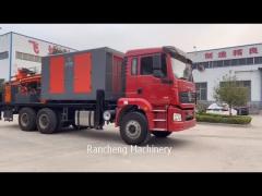 RCF200T hydraulic truck mounted water well drilling machine