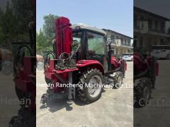 RCF260WT 4X4 tractor mounted drillling rig