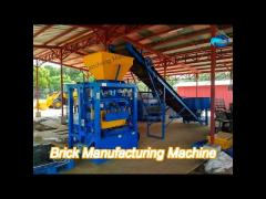 block making machine rc4-24 semi automatic concrete hollow brick making machine