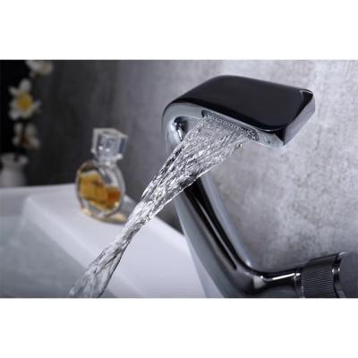 China Cheap Factory Price Ceramic Thermostatic Faucets Hot And Cold Water Mixer Feature Bathroom Sink Faucet Metered for sale