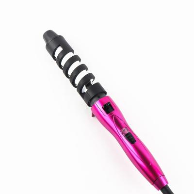 China Flexible Wave Curling Height: 19mm& 31mm good quality 45W professional salon waver rotating ceramic hair curler for home use for sale