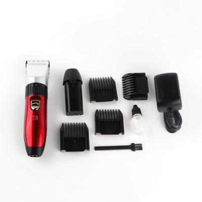 China Hot Selling Professional Low Noise 5000rpm Rechargeable Cordless Electric Trimmer Hair Clipper for sale