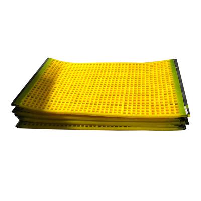 China Separating And Screening High Frequency Dehydrated Polyurethane Screen For Vibrating Screen Machine for sale