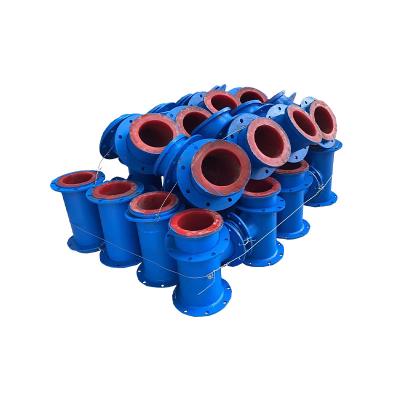 China Building Material Stores Pulp Trans Steel - Lined Polyurethane Composite Elbow Elbow for sale