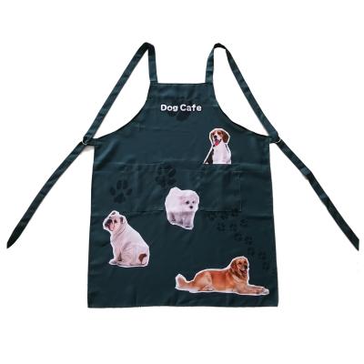 China Custom Durable Cotton Fabric Eco-friendly Twill Chinese Manufacturers Chinese Eco-friendly Cotton Cooking Kitchen Apron for sale