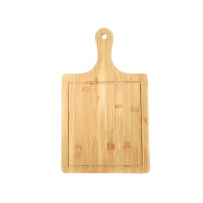 China Sustainable Wooden Pizza Serving Board Bamboo Cutting Board for sale