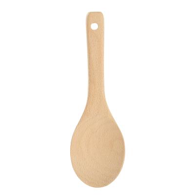 China Sustainable Wood Spoon Dinner Table Kitchen Edible Spoons for sale