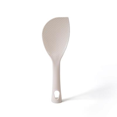 China Sustainable Household Rice Scoop Porridge Rice Spoon Plastic Cooking Scoop for sale